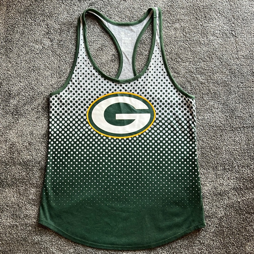 Women’s Nike Green Bay Packers Tank Top - M